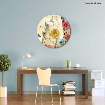 Vibrant Blooms A Springtime Symphony of Colorful Abstract Flowers