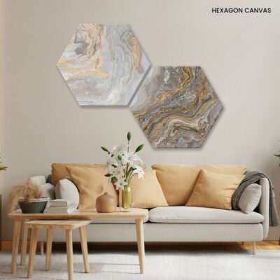 Whispers of Opulence Ethereal White Marble with Intricate Gray and Gold Veins