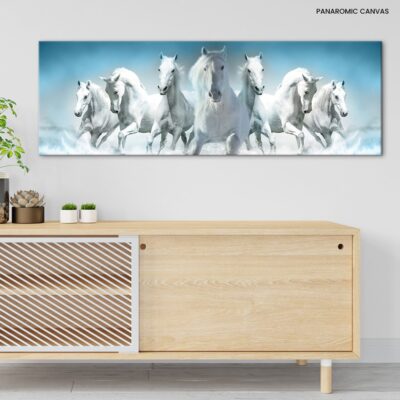 Vastu Harmony The Seven Horses Painting in Accordance