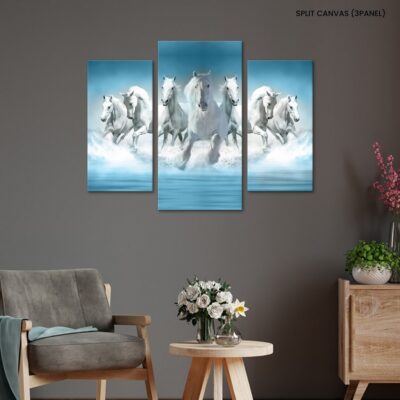 Vastu Harmony The Seven Horses Painting in Accordance